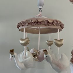 Swan Baby Mobile 