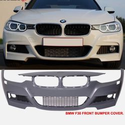 New 12-18 BMW F30 F31 3 series M-Sport style Front Bumper W/O Washer Cover