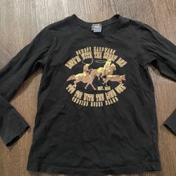 Girls Rodeo Shirt Size Small Or 6/8 #9