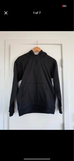 Lululemon Size 6 All Yours Hoodie Cotton Terry Black NWT Pullover Sweatshirt!