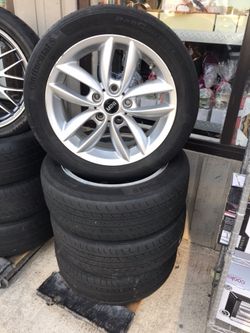 17” Mini Cooper rims 5 lugs
