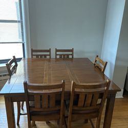Beautiful Wooden 8 Person dining table 