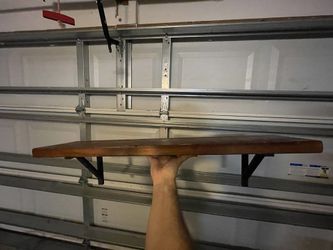 Large Dark Wood Like Shelf It’s Light Weight Too