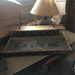 Old Pool Table Light