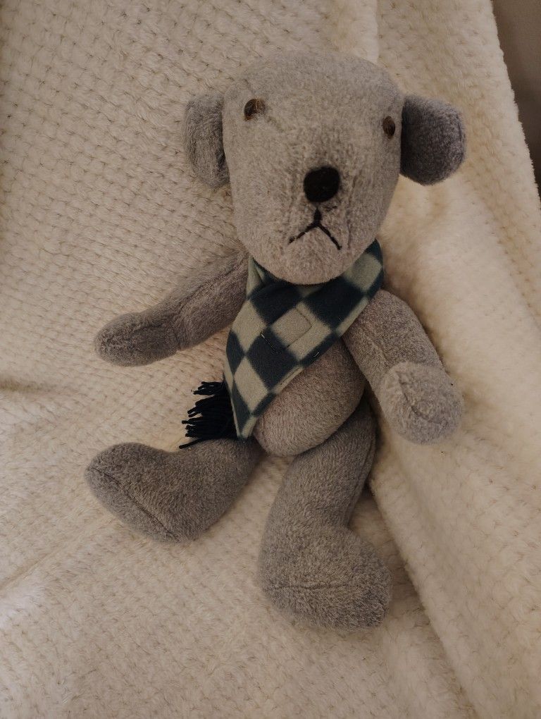 Gray Antique Teddy Bear