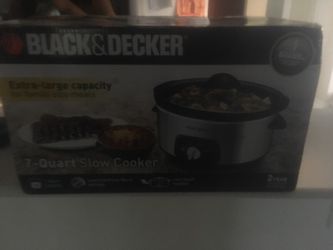 Black & Decker slow cooker