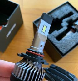 H13 LED Bulb, 6000K White, H13 9008 All-in-One Conversion Kit, IP65 Waterproof, Plug-and-Play, Halogen Replacement Bulbs
