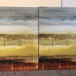 Two World Market Paintings 