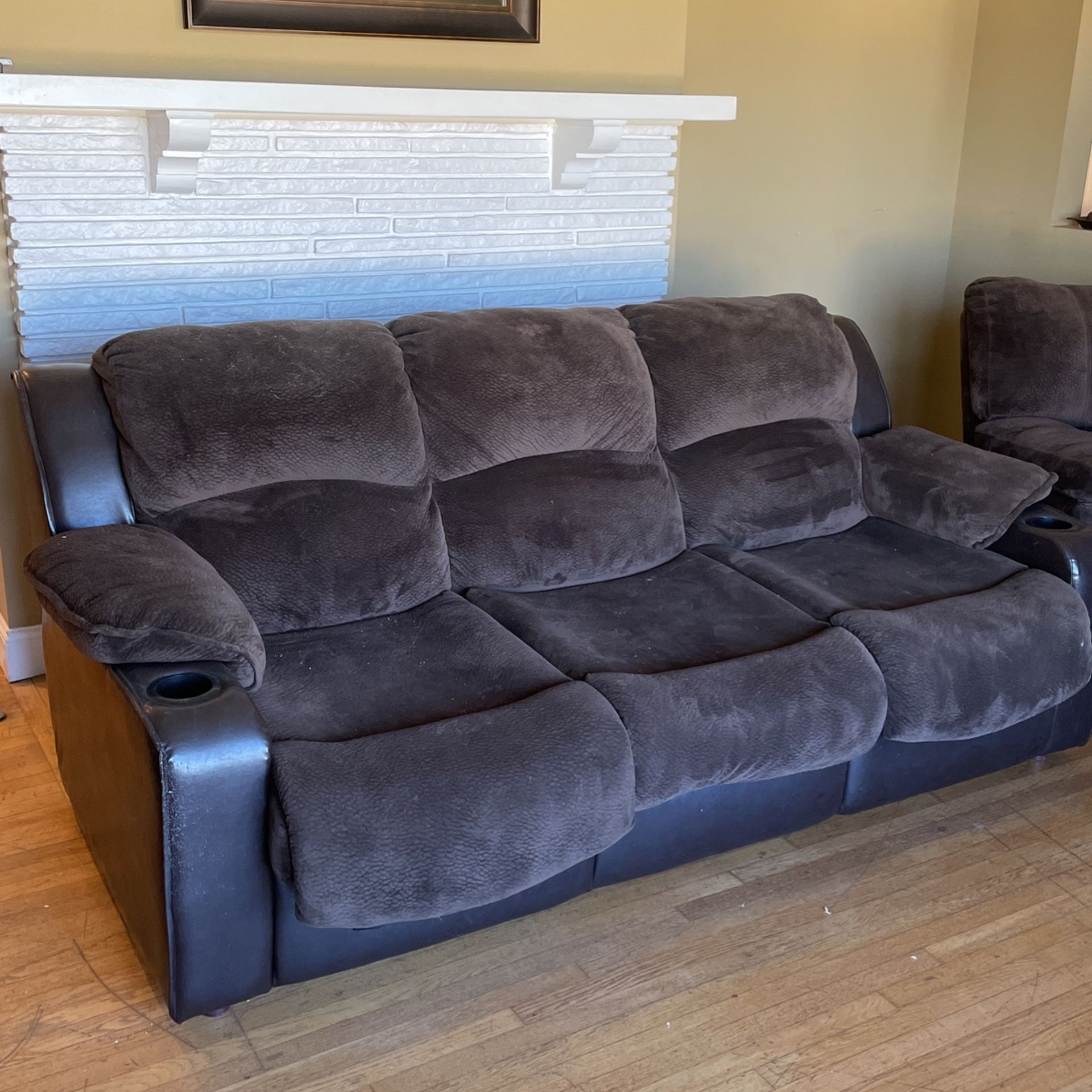 Sofa Bed Couch And Recliner Set