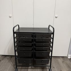 Rolling Storage With Drawers