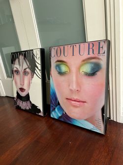 Magazine beauty/ fashion wall art