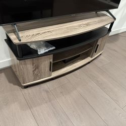 TV Stand Media Console Drawer Storage Cabinet