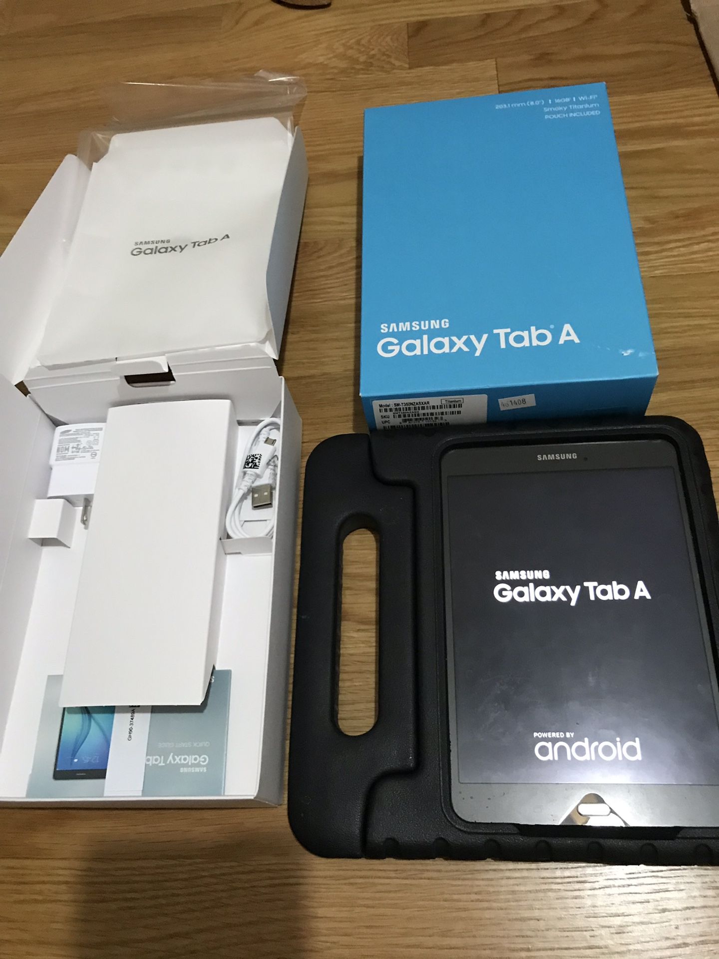 Samsung Galaxy Tab A, 8” LCD, 16Gb, WiFi with box