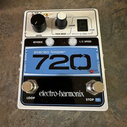 Electro Harmonics EH 720 Looper Guitar Pedal In Box