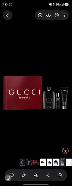 Guilty Pour Homme Eau de Parfum and Shower Gel 3-Piece Gift Set