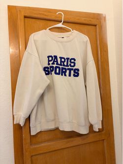 Paris Sports Graphic Crewneck Sweatshirt