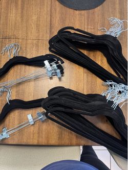 Velvet hangers brand new