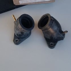 Carburetor Intake Manifold Air Boots For A Yamaha V Star 650 Custom  NEW 