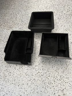 Tesla model 3 Console Organizer Drawers