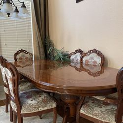 Dinning Table Set, Coffee Table,and Chairs For Sale