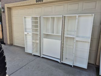 CREATE ROOM // DREAMBOX - craft cabinet with fild - out table and storage containers
