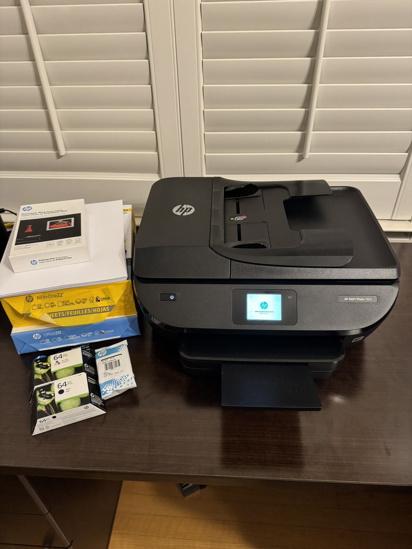 All-in-One Printer - HP Envy Photo 7855 (+ ink & paper)
