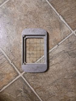 Vintage French fry cutter