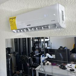 Mini Split install today noon