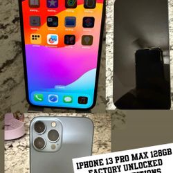 iPhone 13 Pro Max 128gb Unlocked 