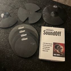 Evans & Pearl Drum Mutes