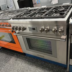 Pro Harmony Thermador Stainless Steel 36” Range Stove Gas
