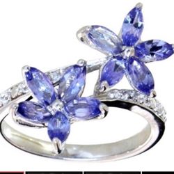 Natural Tanzanite Ring