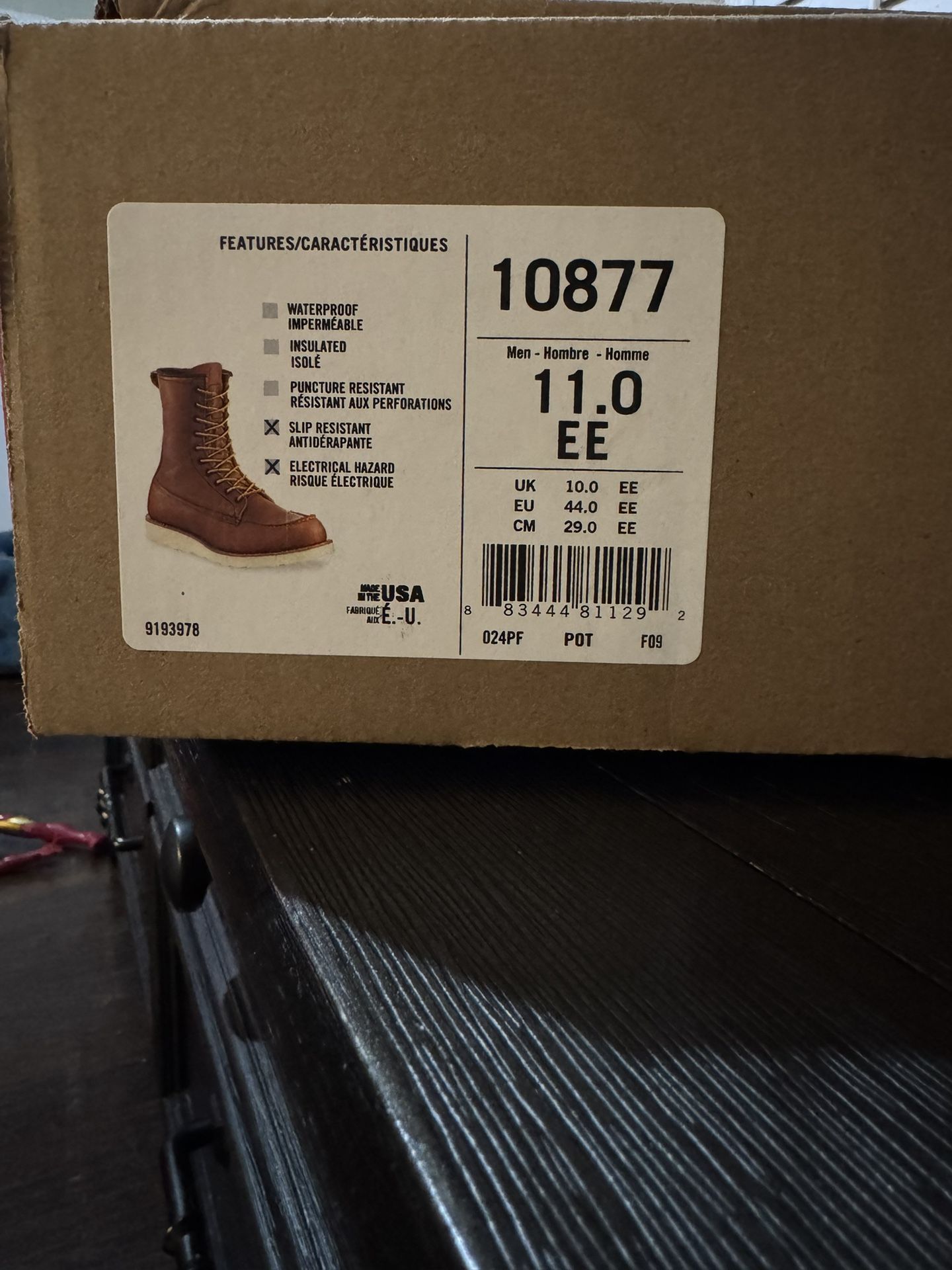 Red Wing Work Boots 10877