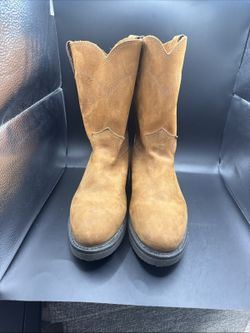 NEW Justin 4760 Conductor 10" Brown Round Toe Slip-Resistant Boots Men’s 10B NEW