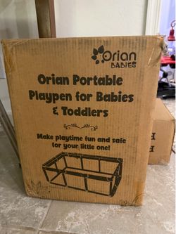 ORIAN portable play pen