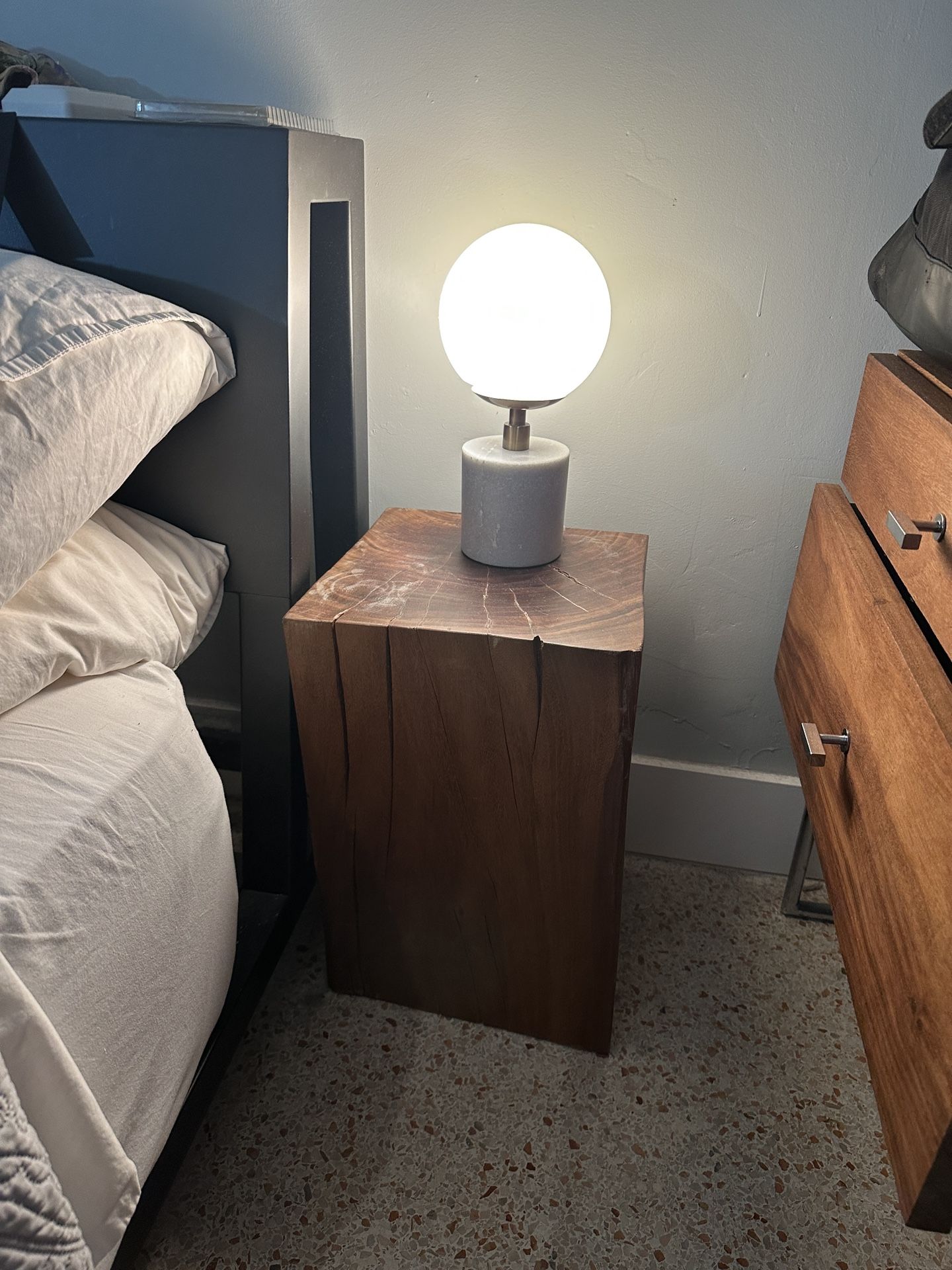 Solid Wood Block Tables