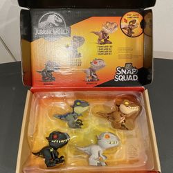 Jurassic World Snap Squad Set