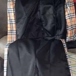 Black Women Jogging Outfit 