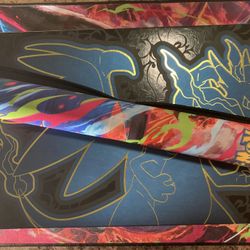 Official Pokémon Playmat - Mega Charizard X ex (Ultra-Premium Collection Exclusive) - New Condition