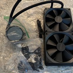 NZXT Kraken X63 280mm - RL-KRX63-01 - AIO RGB CPU Liquid Cooler - Rotating Infinity Mirror Design - 