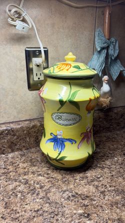 Eastside,Tall Ceramic Csnister