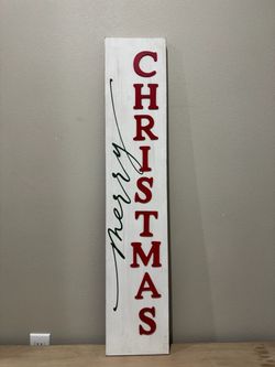 Merry Christmas sign