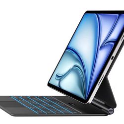 Magnetic keyboard case for iPad