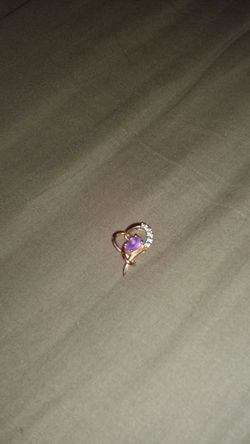 10kt gold (rose gold color)