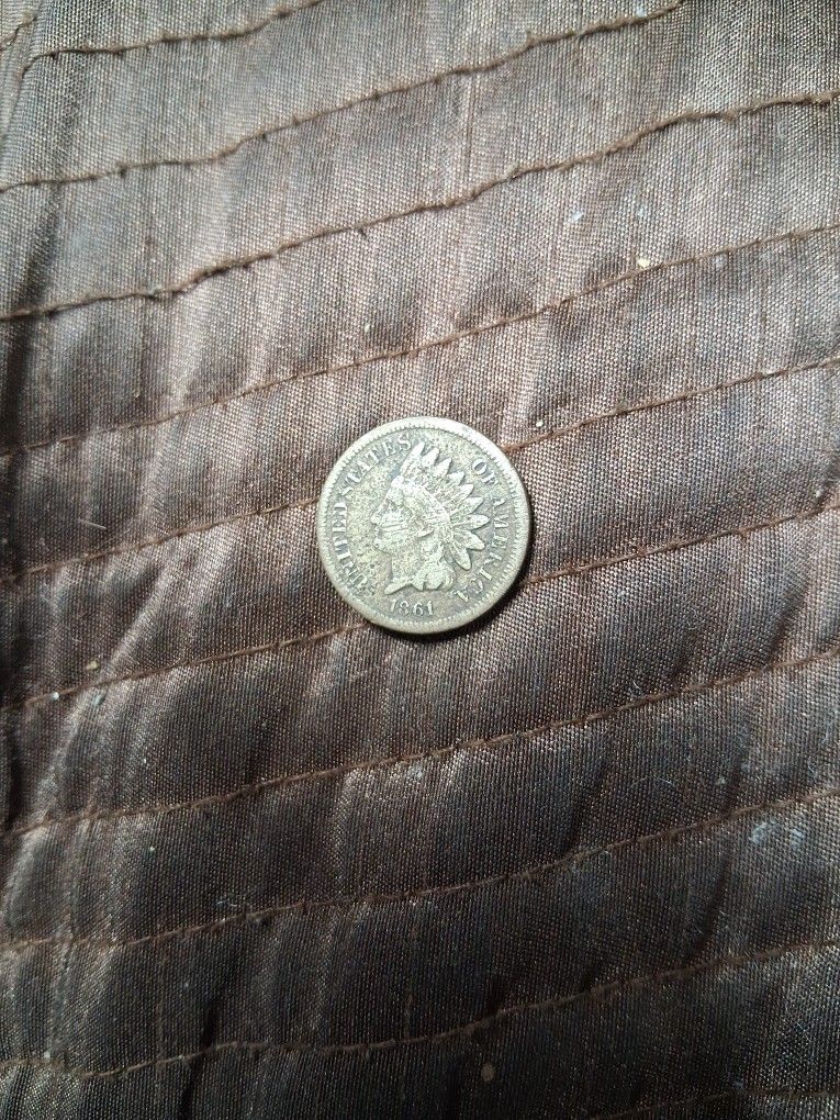 1861 Indian Head Cent.