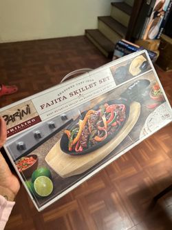 fajita skillet set