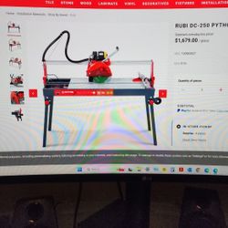 Rubi Wet Saw 