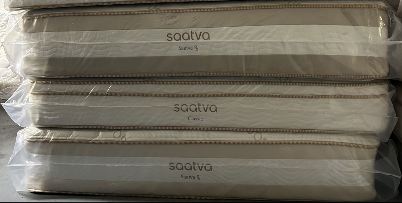 Luxury Saatva & Tempur-Pedic Mattresses – 50-80% Off! • Brand New, Minor Blemishes (Nothing That Affects Comfort) • King, Queen, Full, T