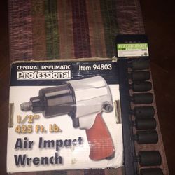 Air impact wrench 1/2
