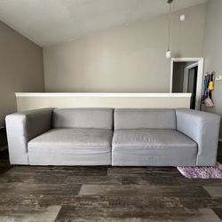 *MOVING SALE* Grey Couch